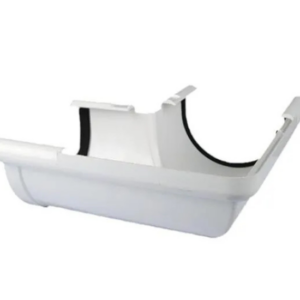 PVC Gutter Corner External 1/2 Round