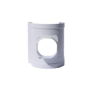 PVC HALF ROUND RUNNING OUTLET