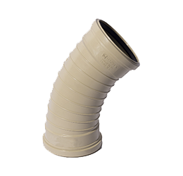 PVC Bend U/G 110mm x 45° Deg