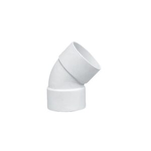 PVC Downpipe Bend 45°