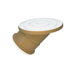 PVC Rodding Eye 110mm x 45° Deg