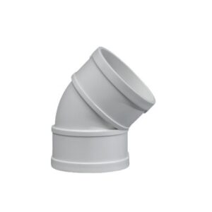 SV 45° Plain Bend 75mm