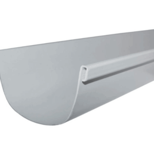 PVC Gutter D-shape 4m